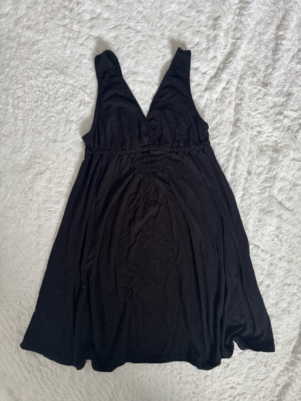 Hula Honey Black V-Neck Women’s Swim Coverup